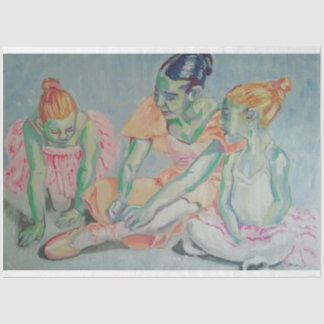 O Papel Tecido Desligante Da Lição De Dança