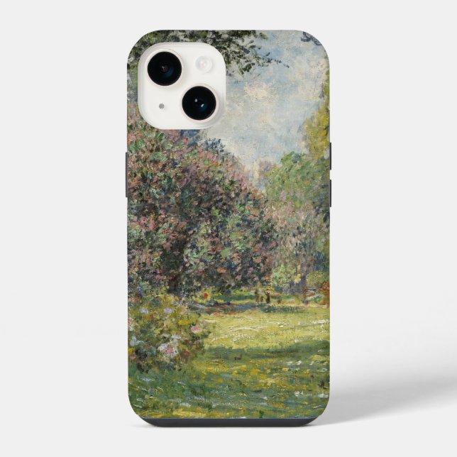 O Parc Monceau - Claude Monet (Verso)