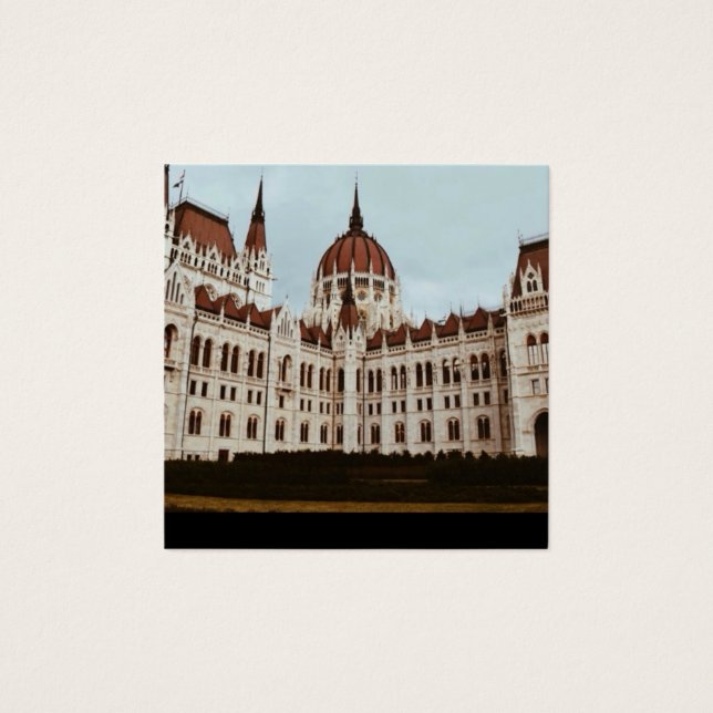 O Parlamento Húngaro, Budapeste, Hungria (Frente)