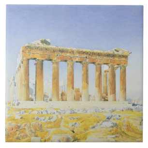 O Partenon, c.1834 (w/c sobre o lápis no papel)