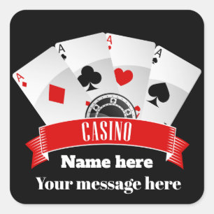 O partido bonito do casino adiciona a etiqueta