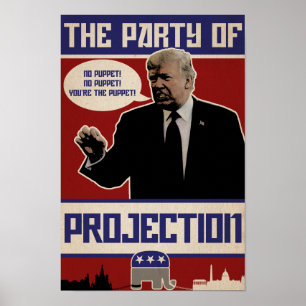 "O partido poster da projeção"