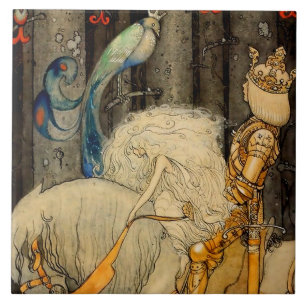 “O Pássaro Azul” por John Bauer