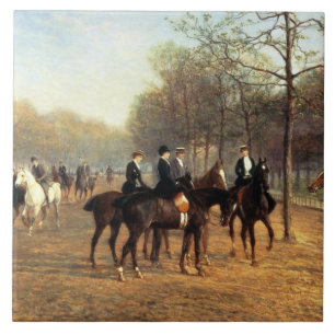 O passeio da manhã, fileira podre, Hyde Park, 189