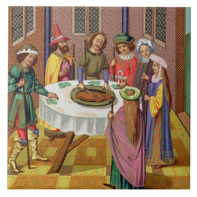 O Passover dos judeus, fac-símile de um século XV (Frente)