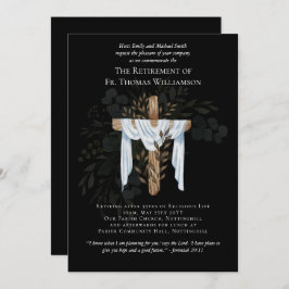 O Pastor Padre Deacon Ministro Retirement Convida