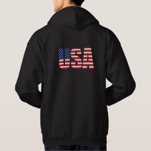 O Patriótico Hoodie Pullover Masculino