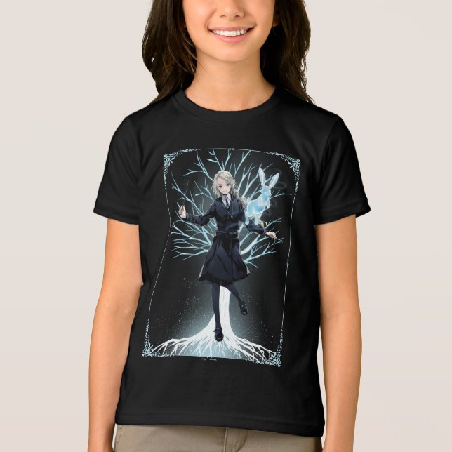 O Patronus coelho de Luna Lovegood em anime (Frente)