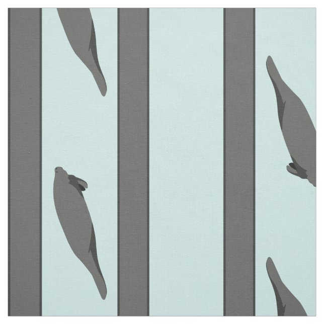 O peixe-boi listra o tecido cinzento da cerceta (Modelo)