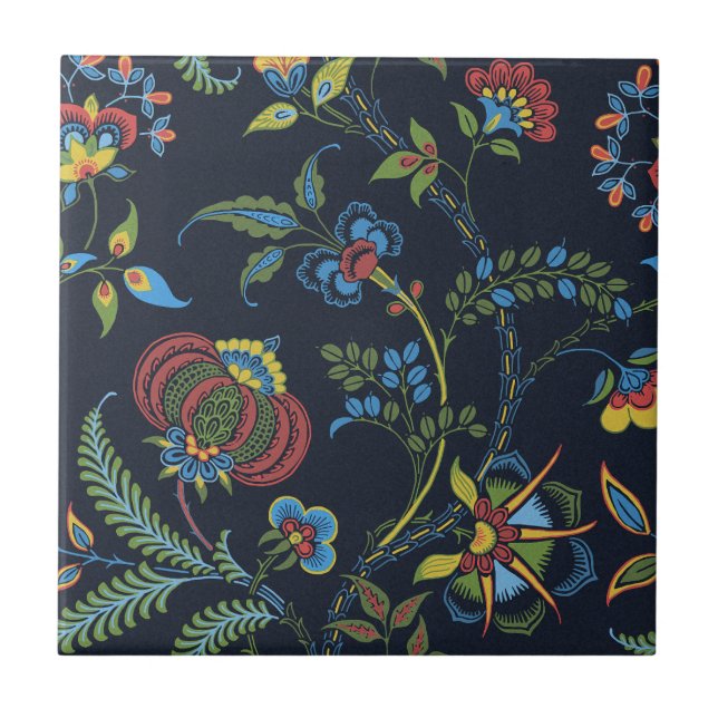 O pequeno Azulejo cerâmico de Lewis Day (Frente)