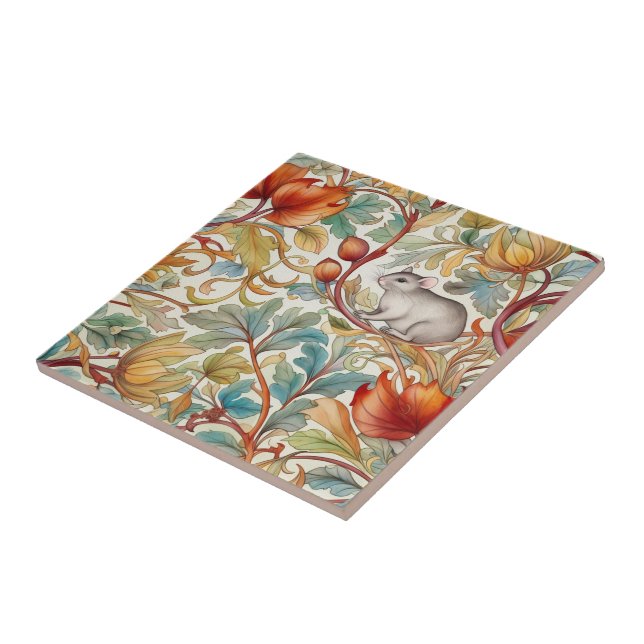 O pequeno rato nas folhas (Lateral)