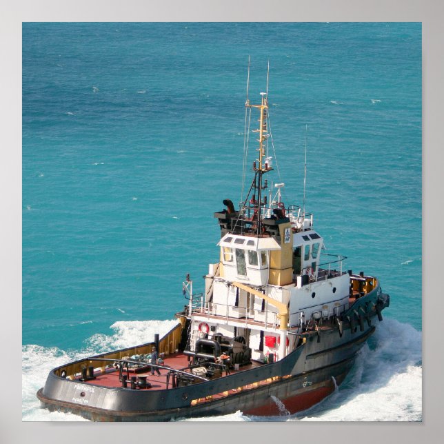 O Pequeno Tug Que Poderia impressão (Frente)