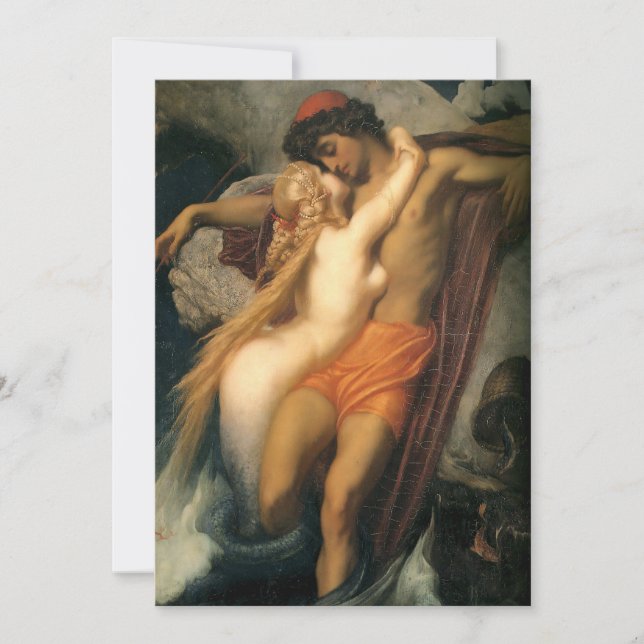 O Pescador e a Síria | Frederic Leighton (Frente)