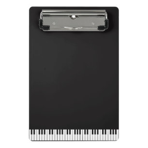 O piano fecha a mini prancheta