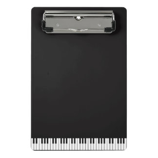 O piano fecha a mini prancheta