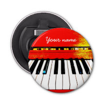 O piano personalizado fecha o abridor de garrafa