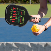 O Picle Parece Com Acessórios De Esporte Divertido