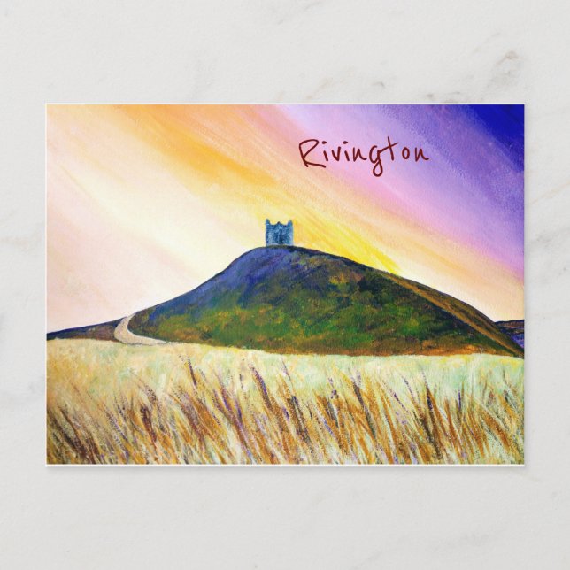 O Pike Rivington Horwich   Cartão postal (Frente)