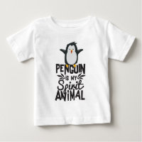 O pinguim bonito é minha camisa engraçada animal