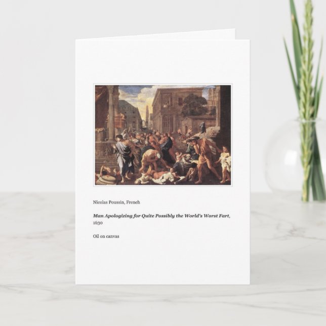 O PIOR CARTÃO DE ANIVERSÁRIO DE FARTE DO MUNDO (Frente)