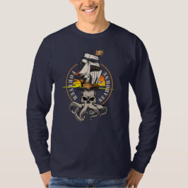 O Pirata de Seaborne | Camisa Masculina Manga Long