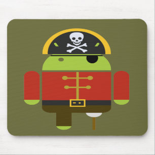 O pirata Mousepad do Android