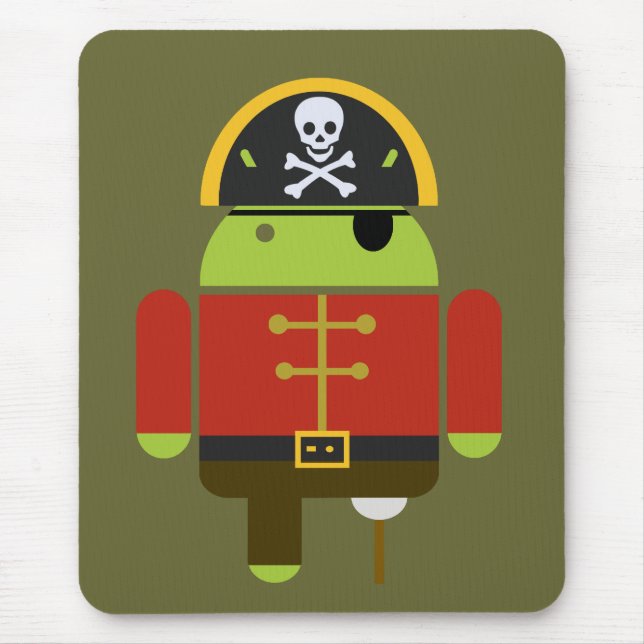 O pirata Mousepad do Android (Frente)