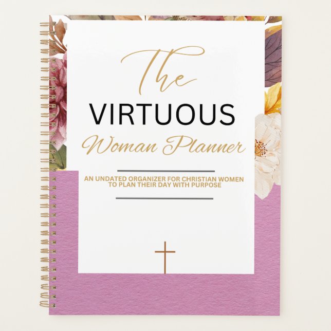 O Planejador da Mulher Virtuosa (Frente)
