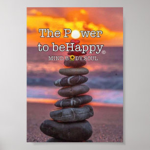 O PODER A SER FELIZ POSTER
