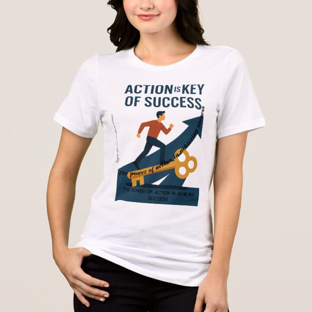 O poder de ação para alcançar o sucesso (Frente)