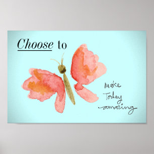 O poder do Poster de pensamento "surpreendente"