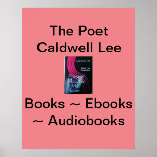 O poeta Caldwell Lee Poster