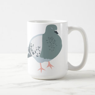 O pombo sonha a caneca