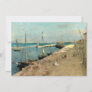 O porto de Cherbourg Berthe Morisot
