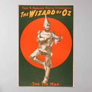 "O poster #2 do teatro musical de mágico de Oz"