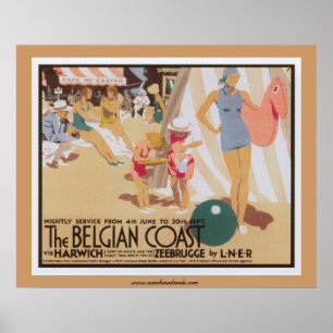 O poster belga da costa