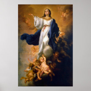 O poster da concepção imaculada