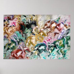 O Poster da Corrida do Cavalo