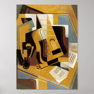 O poster da guitarra