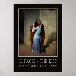 O poster de arte do Beijo / Il Bacio