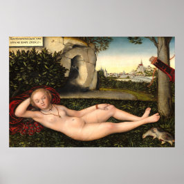 O Poster de Belas Artes Alemãs de Lucas Cranach