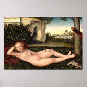 O Poster de Belas Artes Alemãs de Lucas Cranach
