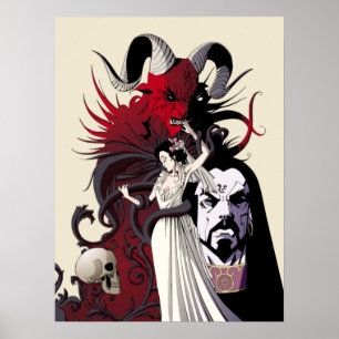 O poster de Cadeira de Armário do Diabo