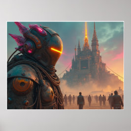 O poster de chamada matte