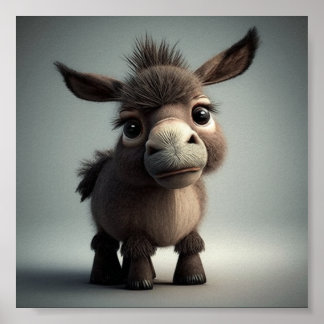 O Poster de Donkey mais fofo