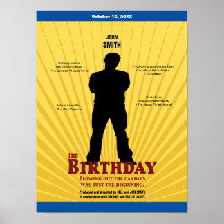 O Poster de Filme de Aniversário (Boy)