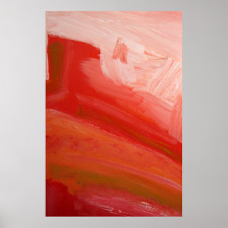 O Poster de pintura fina