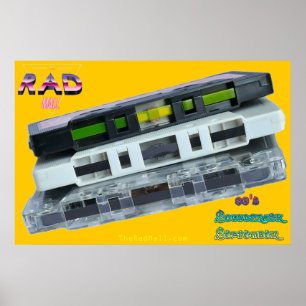 O Poster de setembro do Rad Mall "anos 80 Soundtra