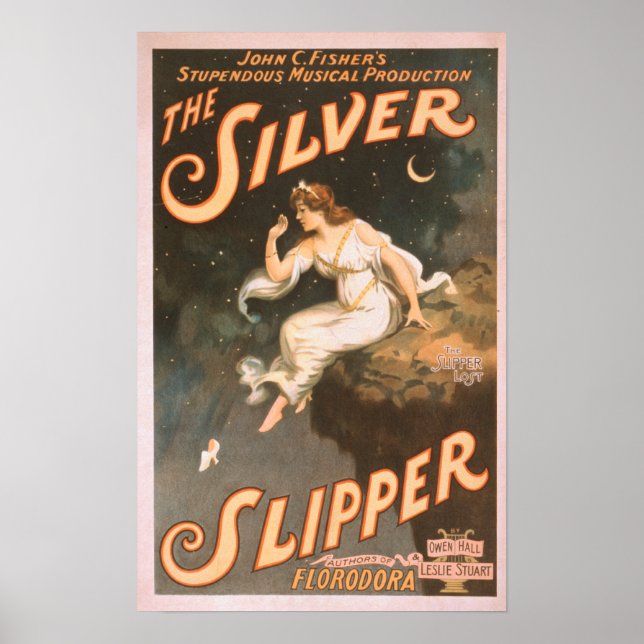 O Poster de Teatro Musical de Silver Slipper #2 (Frente)