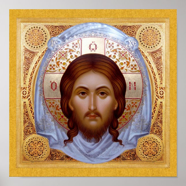 O Poster DO Ícone de MANDYLION HOLY (Frente)